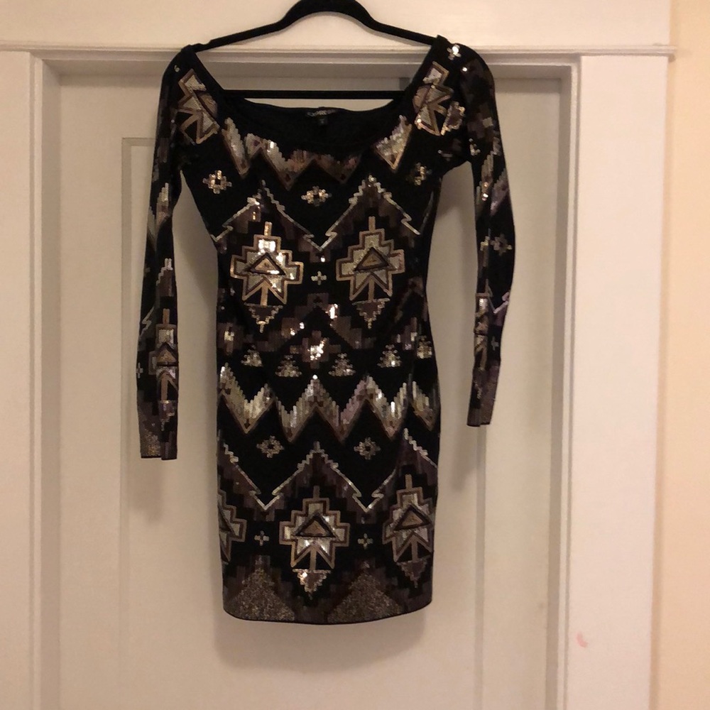 Express Sequin Dress